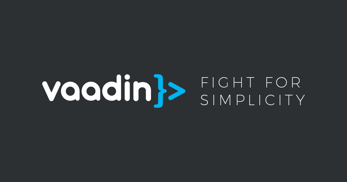 vaadin framework